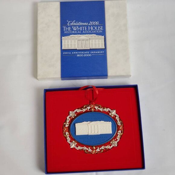White House Historical Association 2000 Christmas Ornament – 200th Anniversary E - Picture 1 of 5